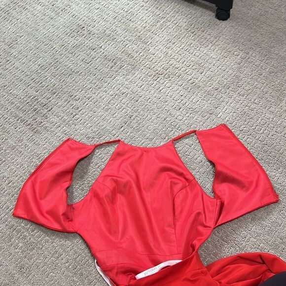 JJs House Red High Low Maxi Dress - Picture 12 of 12